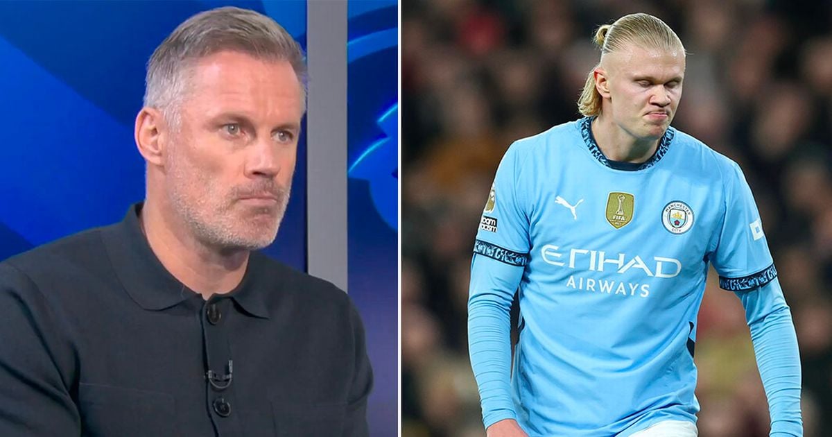 Jamie Carragher aims dig at Erling Haaland as he calls on football fans to end 'silly debate'