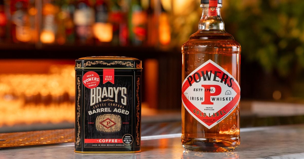 Powers Irish Whiskey and Brady's Coffee unveil limited-edition barrel-aged coffee