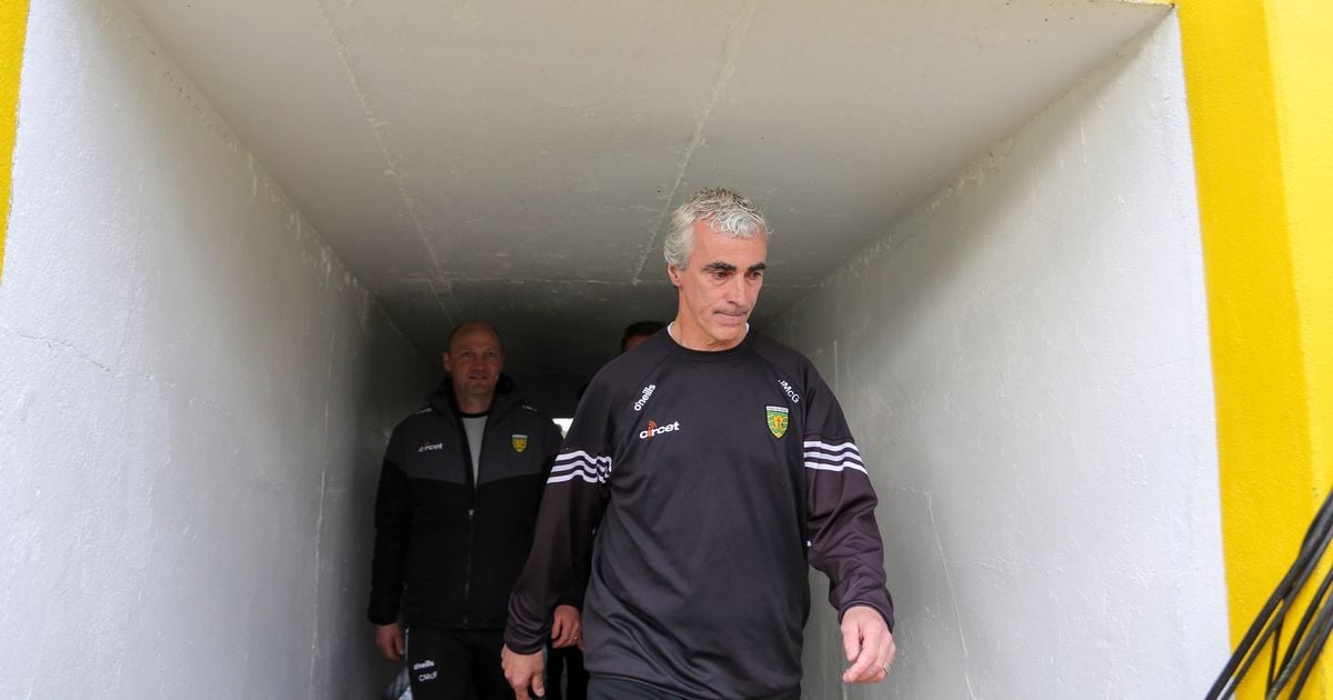 Jim McGuinness makes All-Ireland admission after first year back as Donegal manager