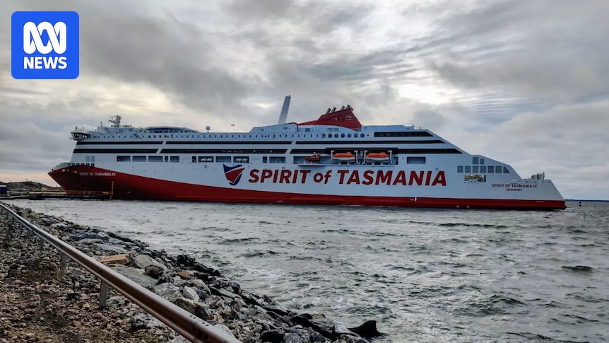 Spirit of Tasmania IV travels from Finland to Scotland amid political stoush over berthing costs