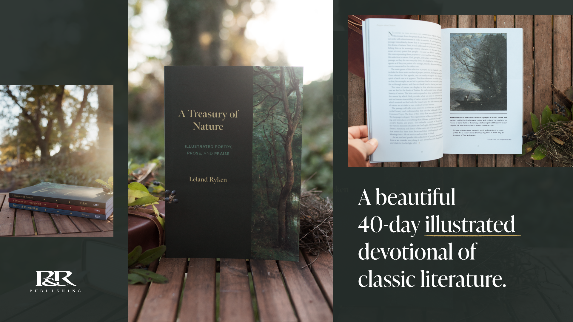 A Beautiful 40-day Illustrated Devotional of Classic Literature