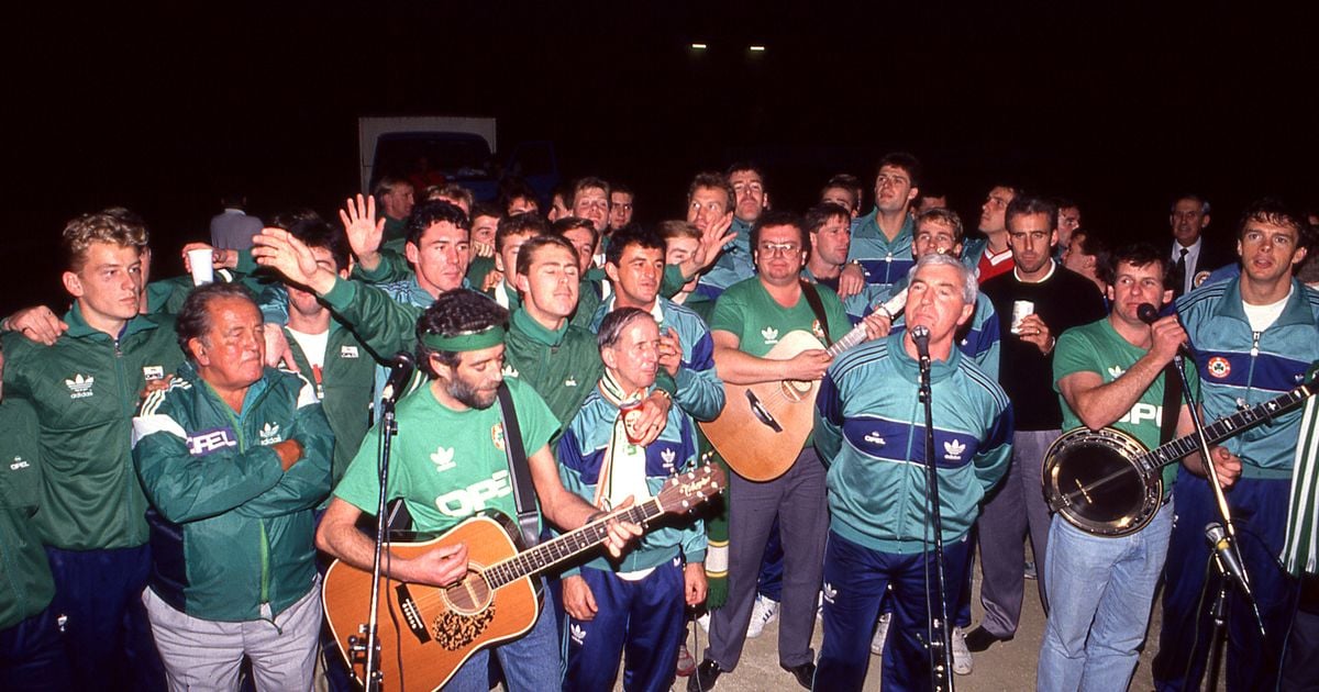 Malta hosted the mother of all parties when Ireland booked a ticket to World Cup 35 years ago