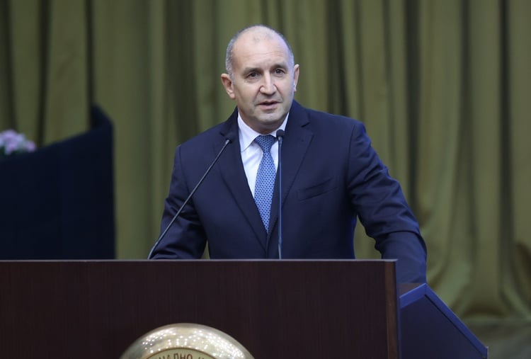 President Radev Comments on War in Ukraine