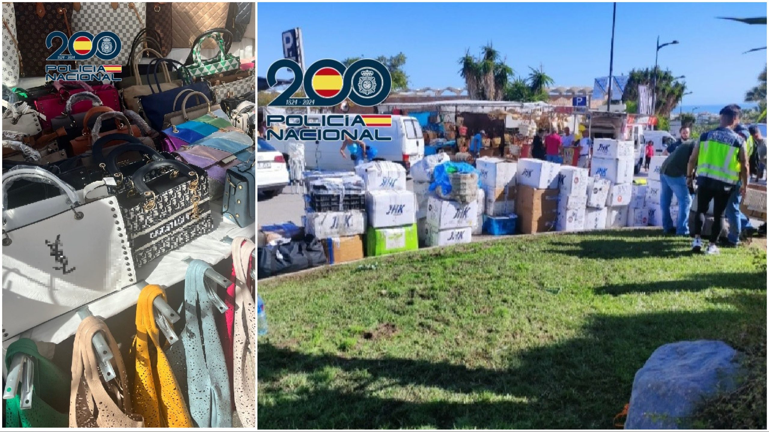 Spain cracks down on counterfeit designer goods on the Costa del Sol: Fakes were so good only experts could tell them apart