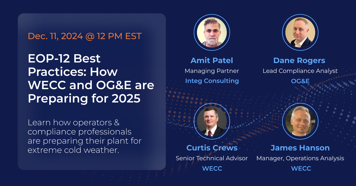 EOP-12 Best Practices: How WECC and OG&E are Preparing for 2025