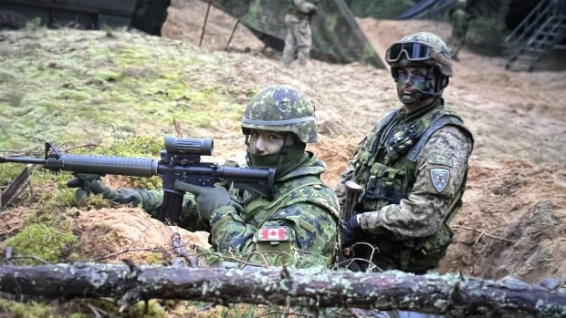 As Canada leads a beefed-up NATO force near Russia's border, the alliance prepares for Trump