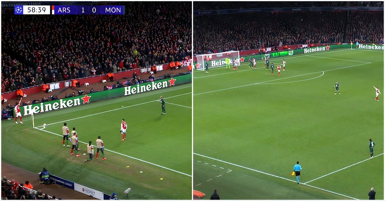 AS Monaco Used Clever Tactic to Stop Arsenal Scoring From Corners