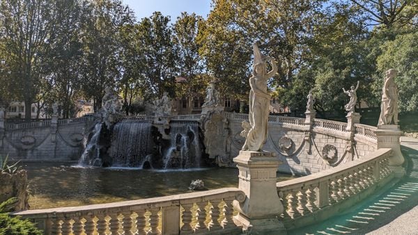 Fontana dei Dodici Mesi in Turin, Italy