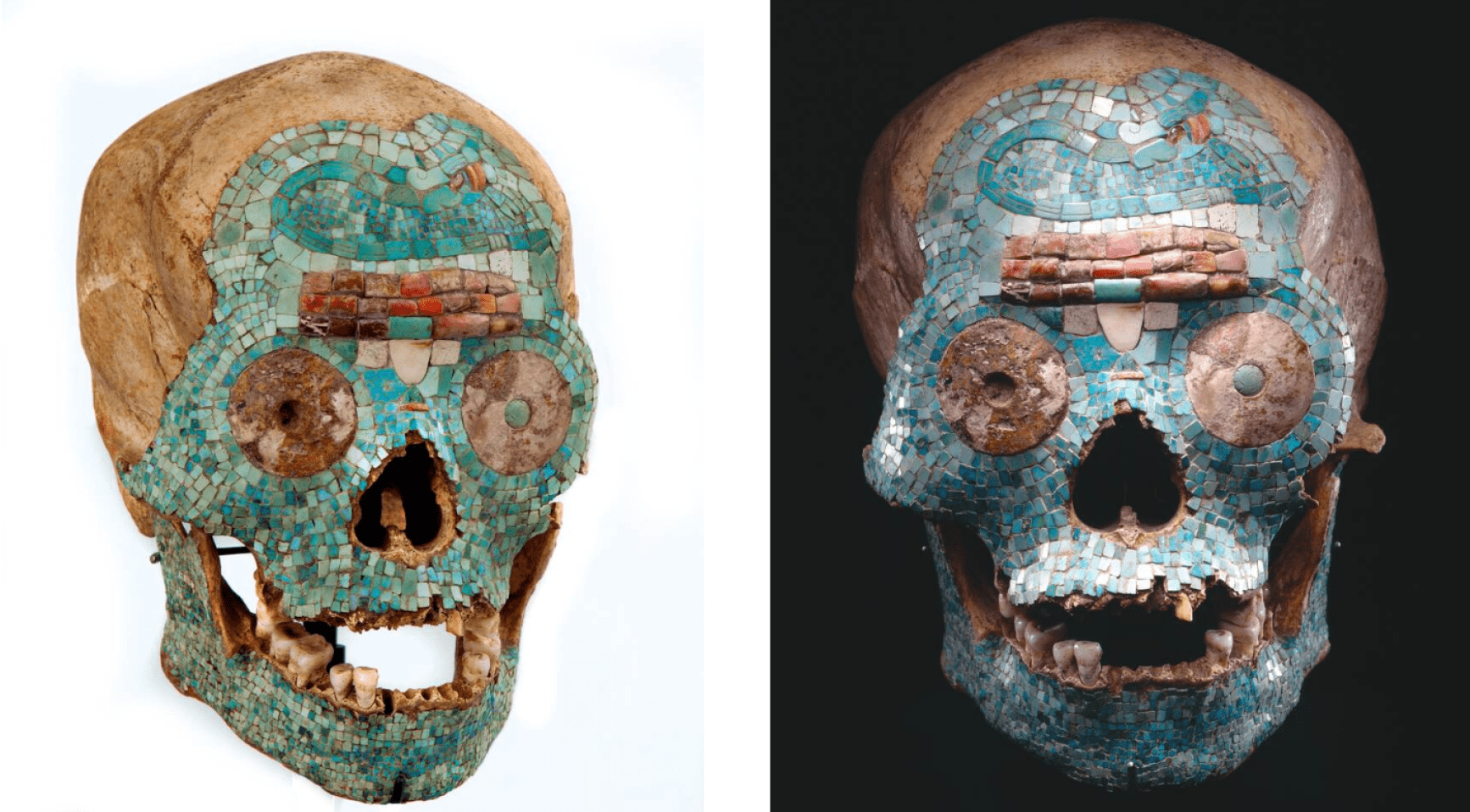 Netherlands returns skull inlaid with mosaic to Mexico