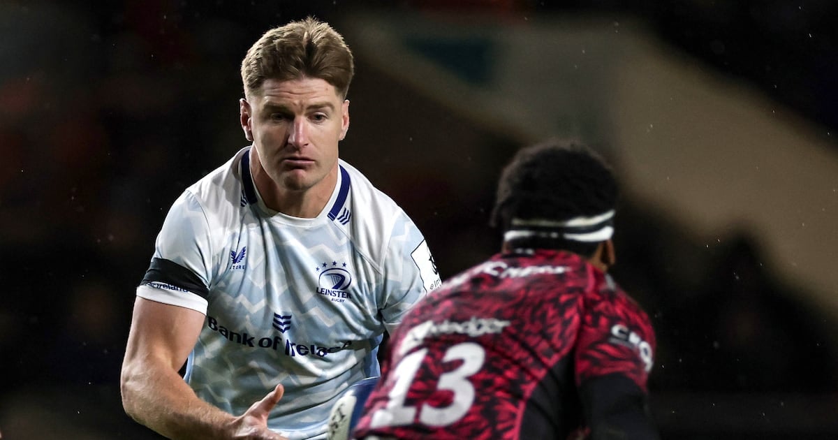 Jordie Barrett will make first start for Leinster against Clermont 