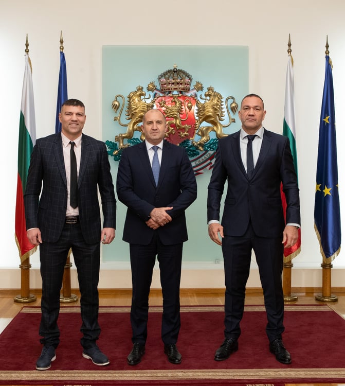 President Meets with Boxer Kubrat Pulev Days after He Wins World Title