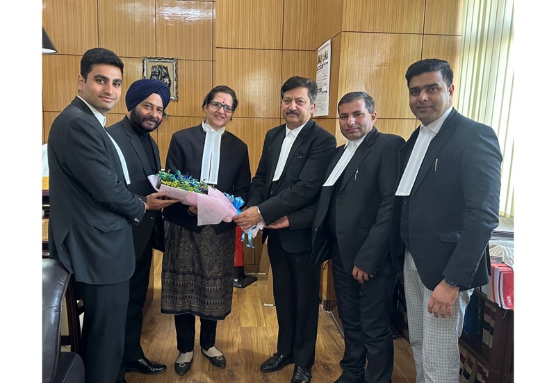 Newly elected team of Bar Association calls on Chief Justice, judges