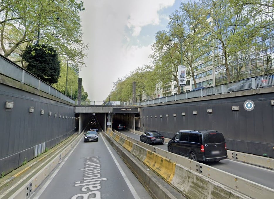 Study recommends closing five Brussels road tunnels