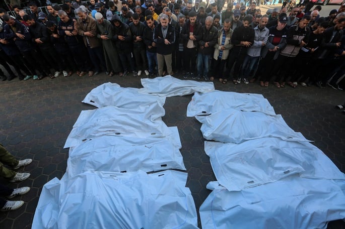 40 Palestinians killed by Israeli bombings in Gaza