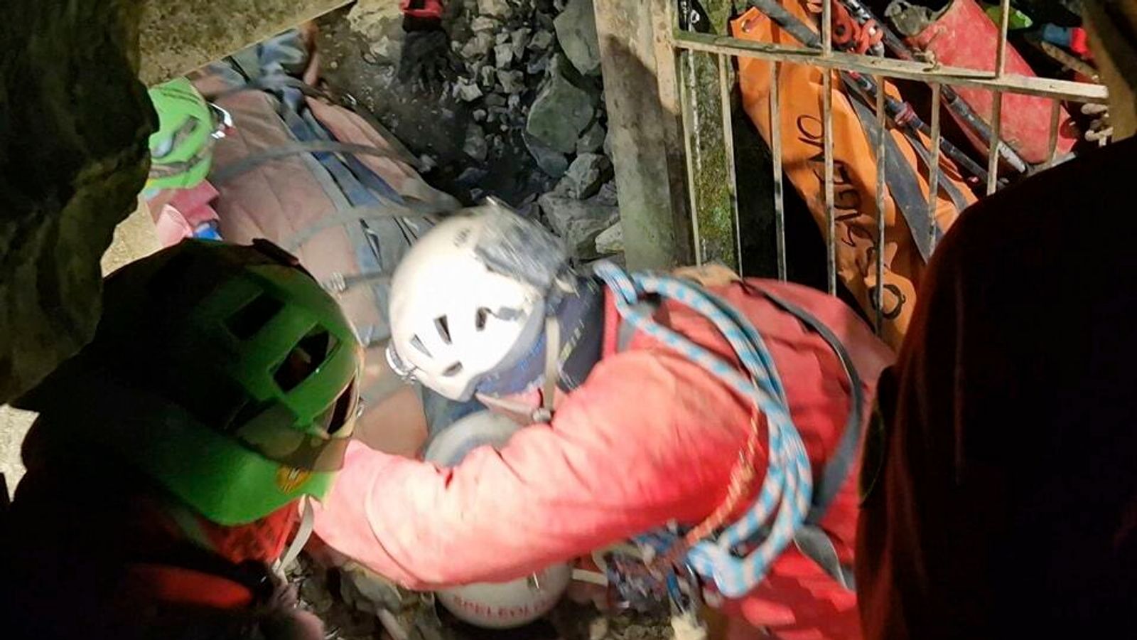 Injured researcher trapped in cave for 75 hours rescued in northern Italy