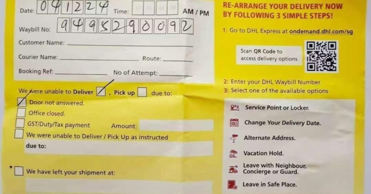 Social media posts circulating about a fake DHL delivery scam are themselves untrue, says company