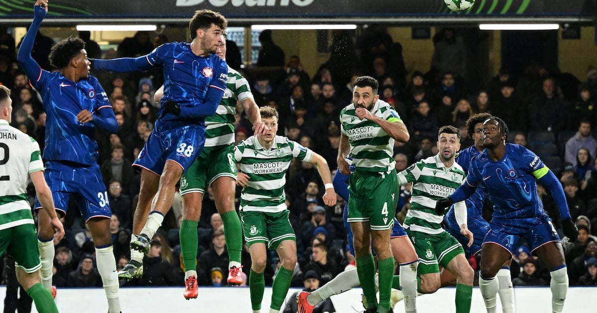 Shamrock Rovers outclassed by Chelsea as they pay price for errors