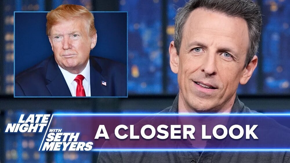 Seth Meyers: Trump Takes Backseat to Co-President Elon Musk Amid GOP Infighting Over Spending Bill