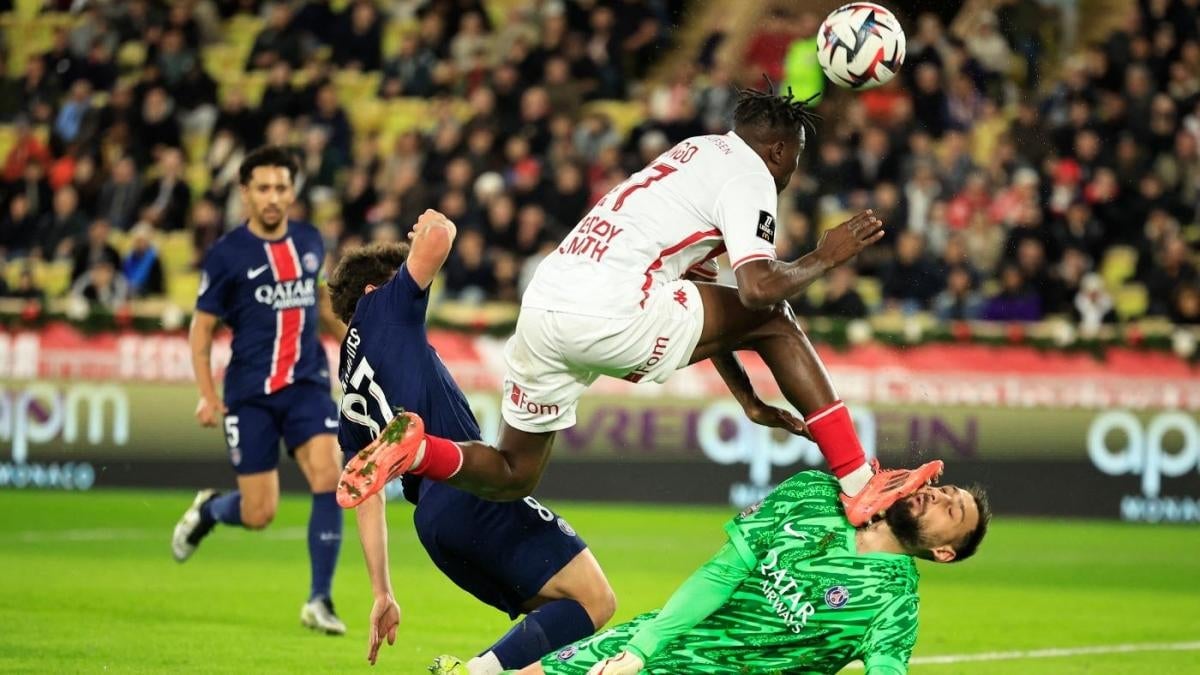 Monaco's Wilfried Singo targeted with racial abuse after cleating PSG star Gianluigi Donnarumma in the face