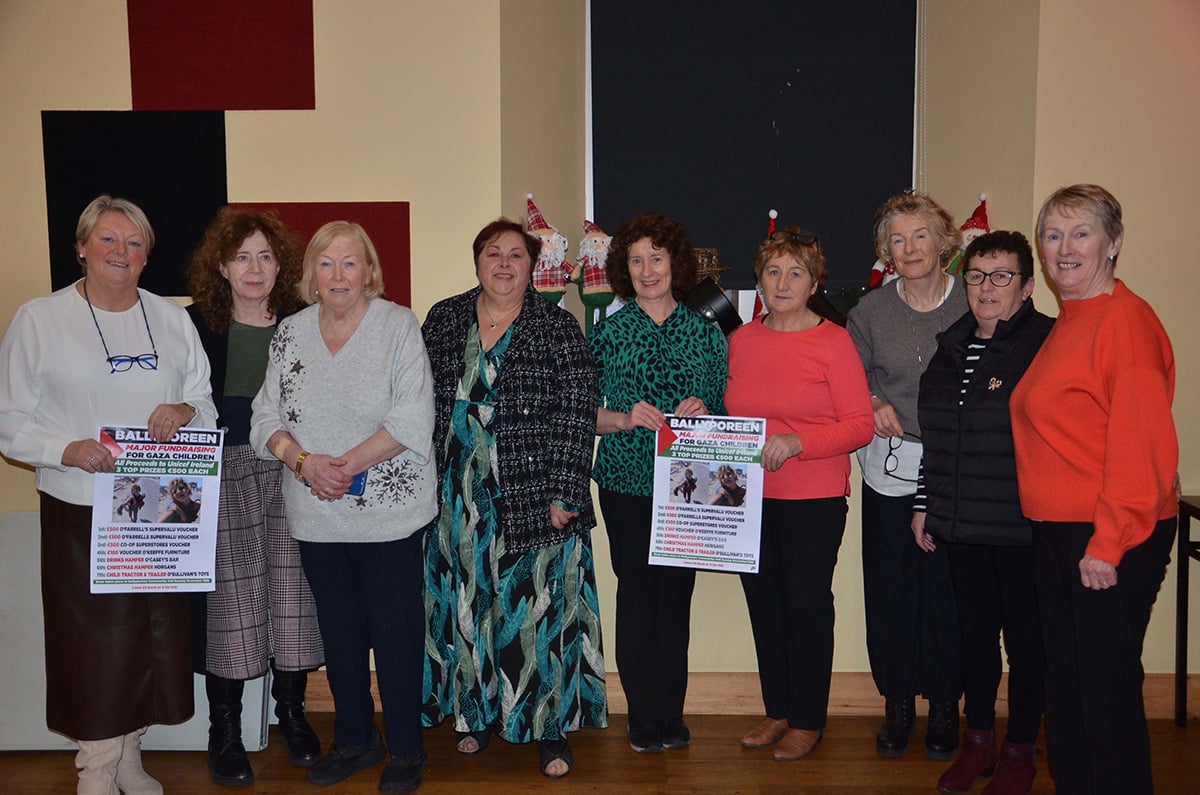 Ballyporeen rallies in support of Gaza children