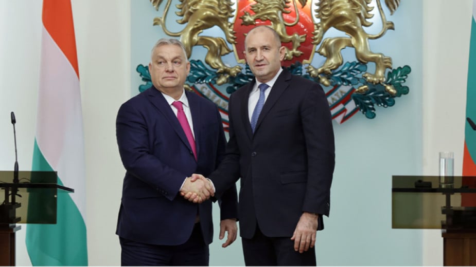 President Radev: Bulgaria continues to be a reliable partner to Hungary in the energy sector