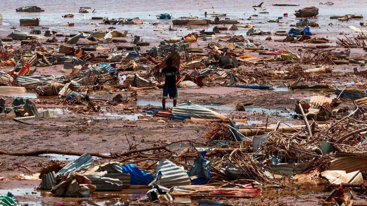 EU mobilises for cyclone-ravaged Mayotte as Macron hits back at angry crowds