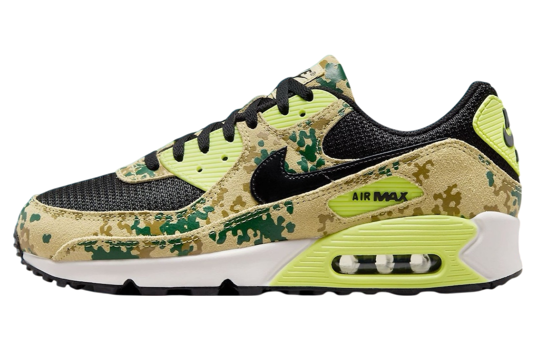 Nike Air Max 90 Team Gold / Light Lemon Twist-Phantom-Black