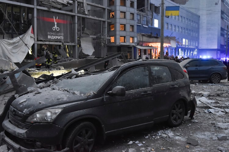 Four Injured in Zaporizhzhia Drone Attack