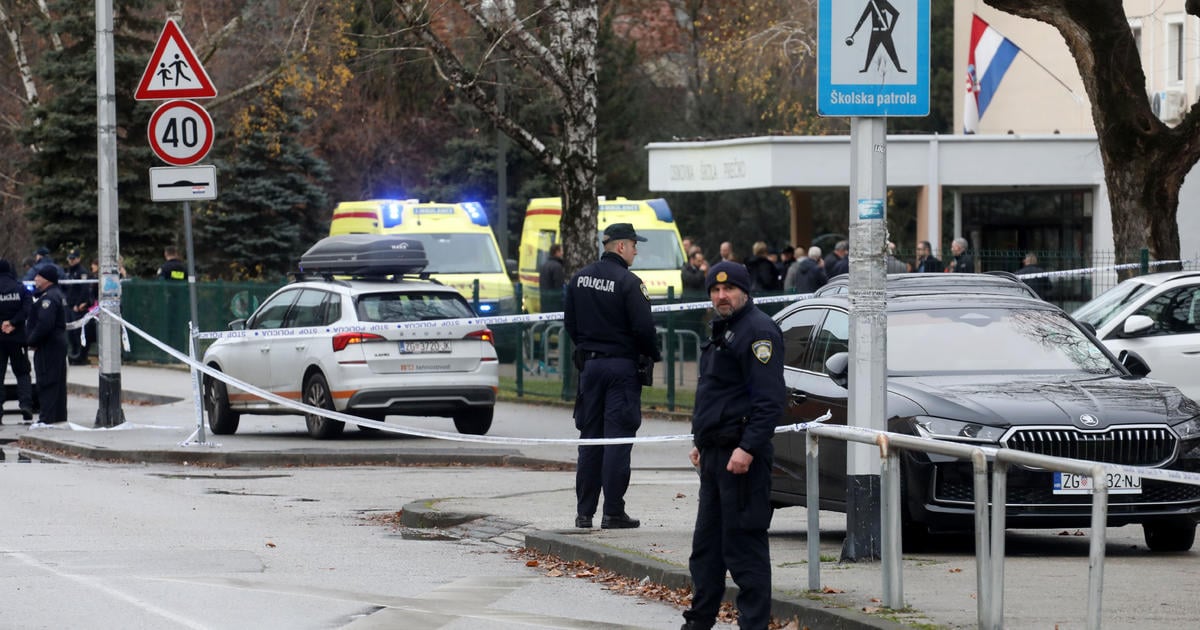 7-year-old killed, 6 other people wounded in stabbing attack at Croatia school