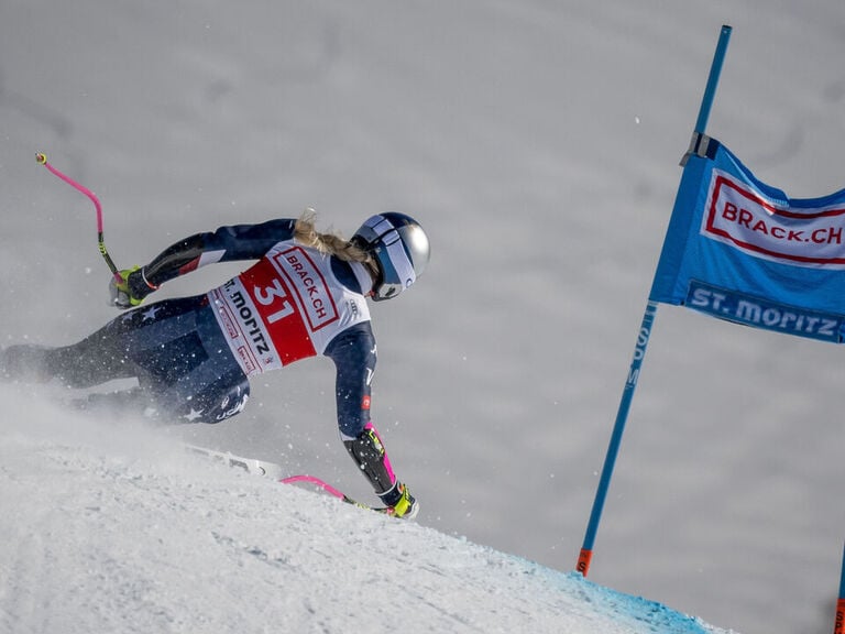 Vonn finishes 14th in super-G to mark her return to World Cup skiing at age 40