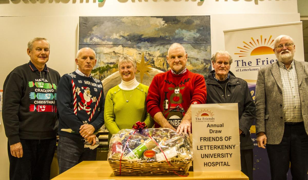  Friends of Letterkenny University Hospital announce Christmas draw winners