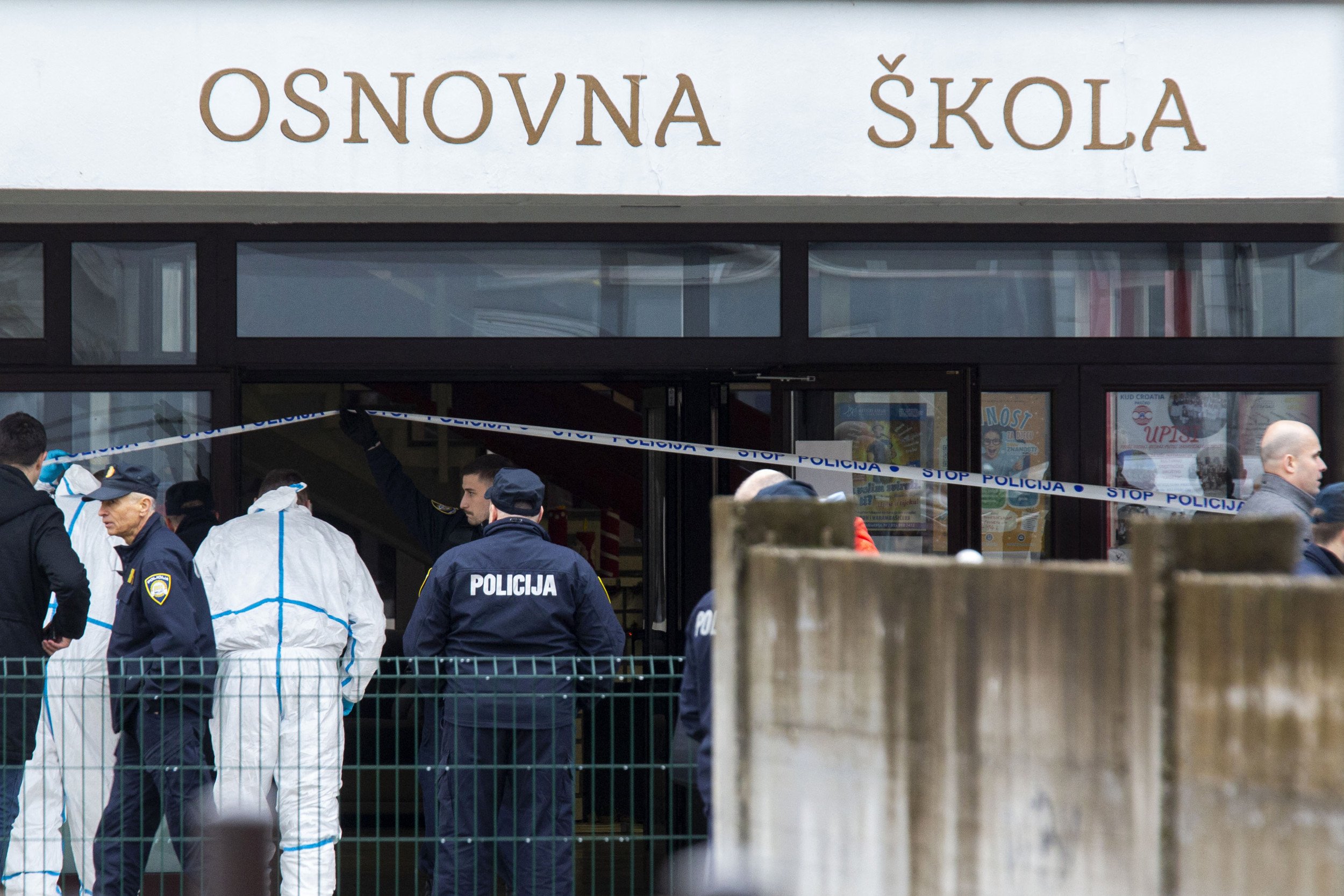 Former Student Kills 7 year old Child in Zagreb School