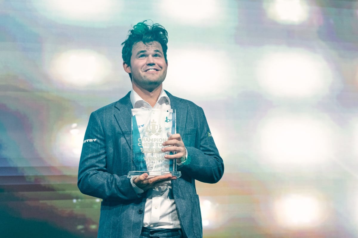 Carlsen wins Champions Chess Tour title, again