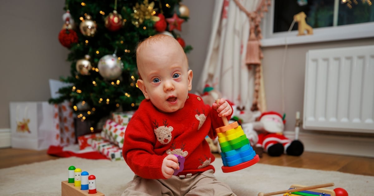 Baby boy who weighed just 1lb 10oz at birth to spend first Christmas at home with family