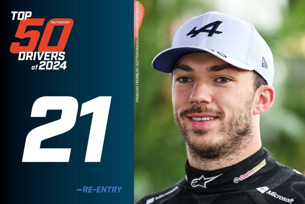 Autosport Top 50 of 2024: #21 Pierre Gasly