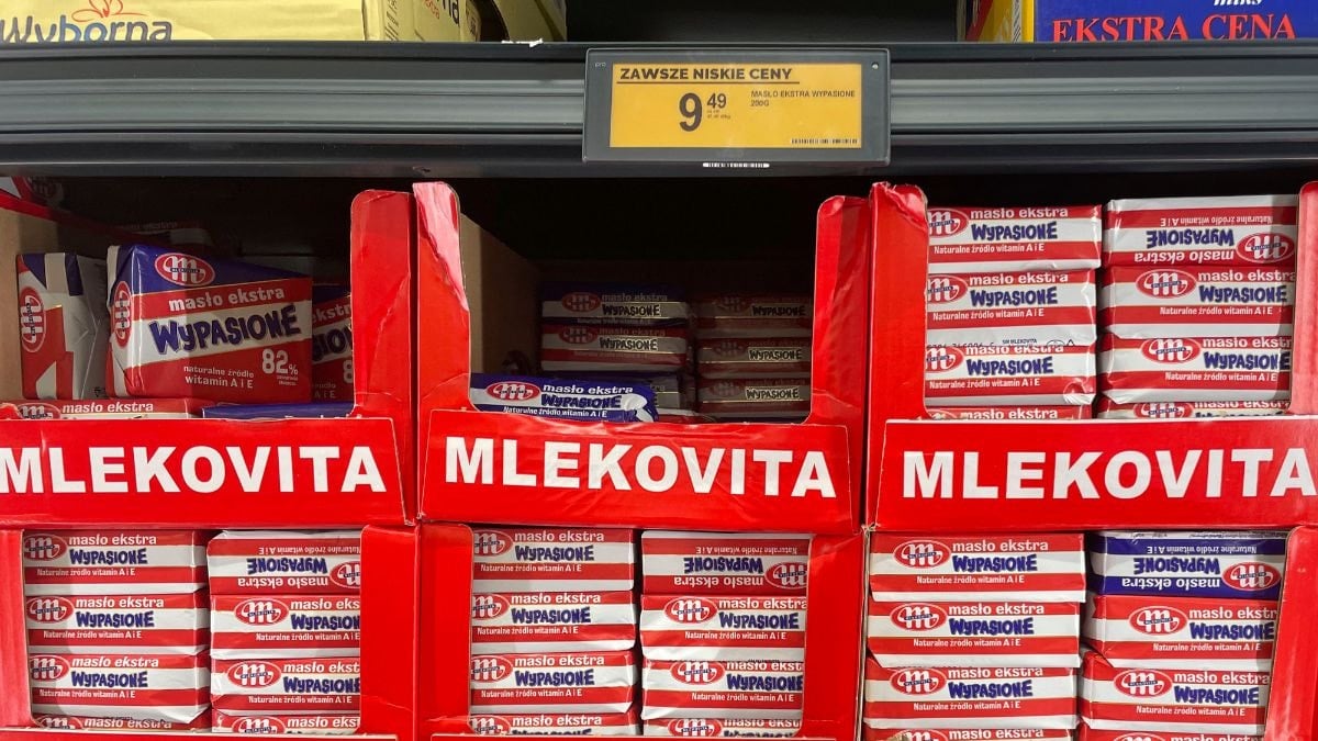 Why is Poland auctioning its butter reserves?