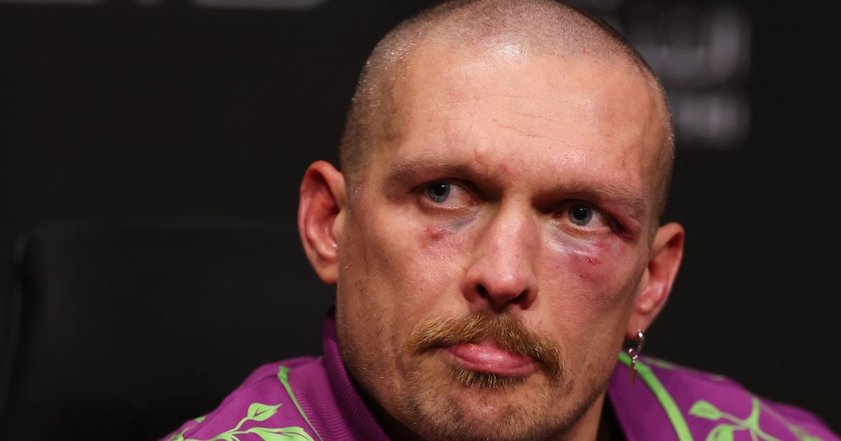 Oleksandr Usyk appears to take sneaky swipe at Tyson Fury over wife Paris after win