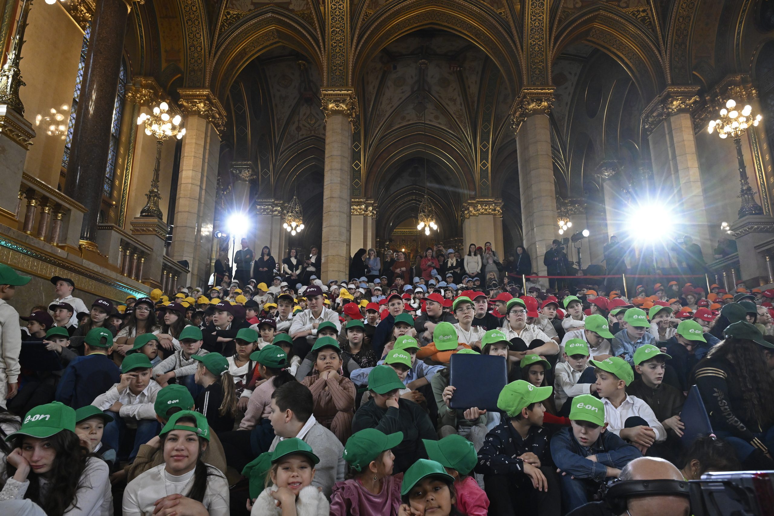 The Parliament Hosts Disadvantaged Kids for Christmas Party