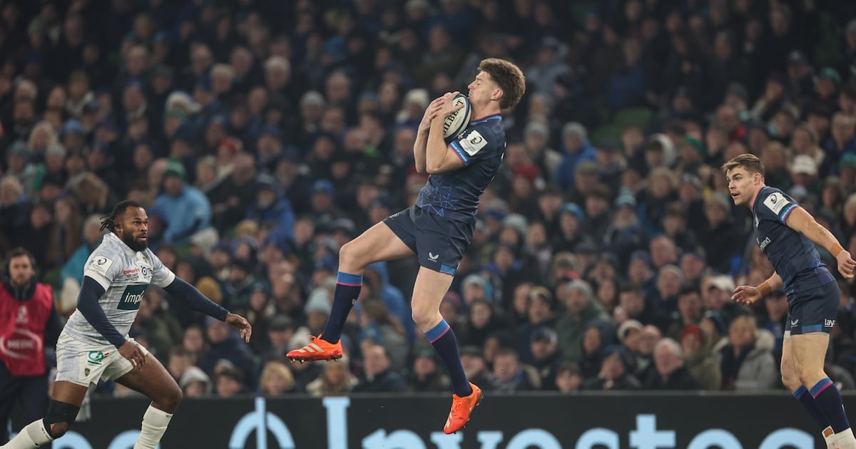 Leinster should try to extract the absolute maximum from Jordie Barrett in chase of fifth star