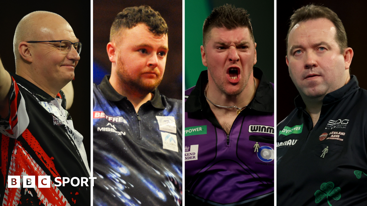 Who are Northern Ireland's hopefuls at the darts?