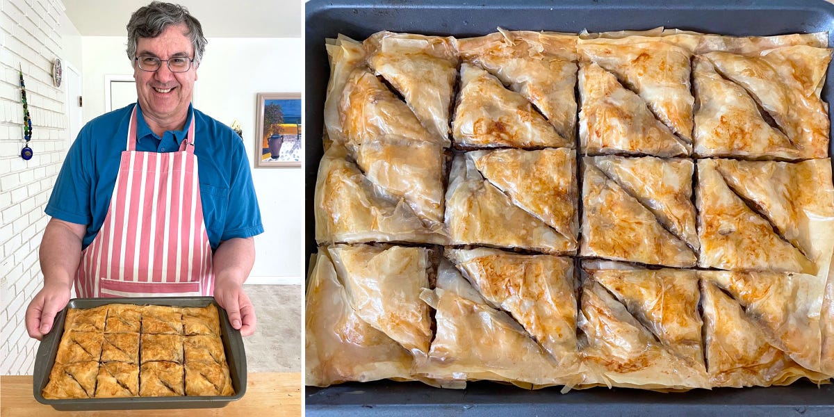 My dad's easy Greek baklava recipe has been in our family for generations. Here's how to make it.