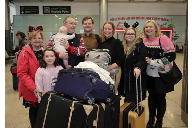 Ireland witnesses its busiest Christmas for over a decade as 2.5m revellers travel this week 