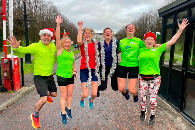 Parkrun beats record on Christmas morning as hundreds cross finish line