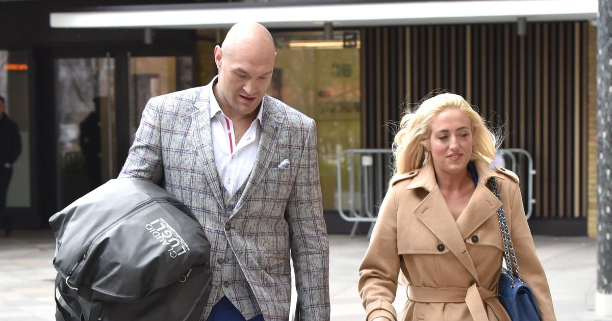 Tyson Fury and wife Paris bump into Molly-Mae Hague whilst last minute Christmas shopping