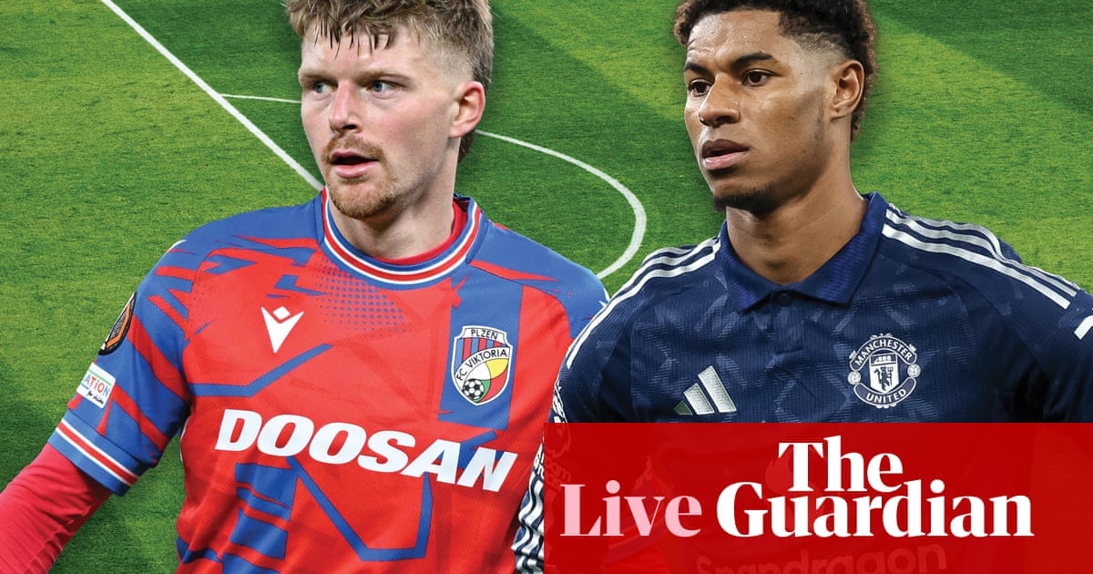 Viktoria Plzen v Manchester United: Europa League - live