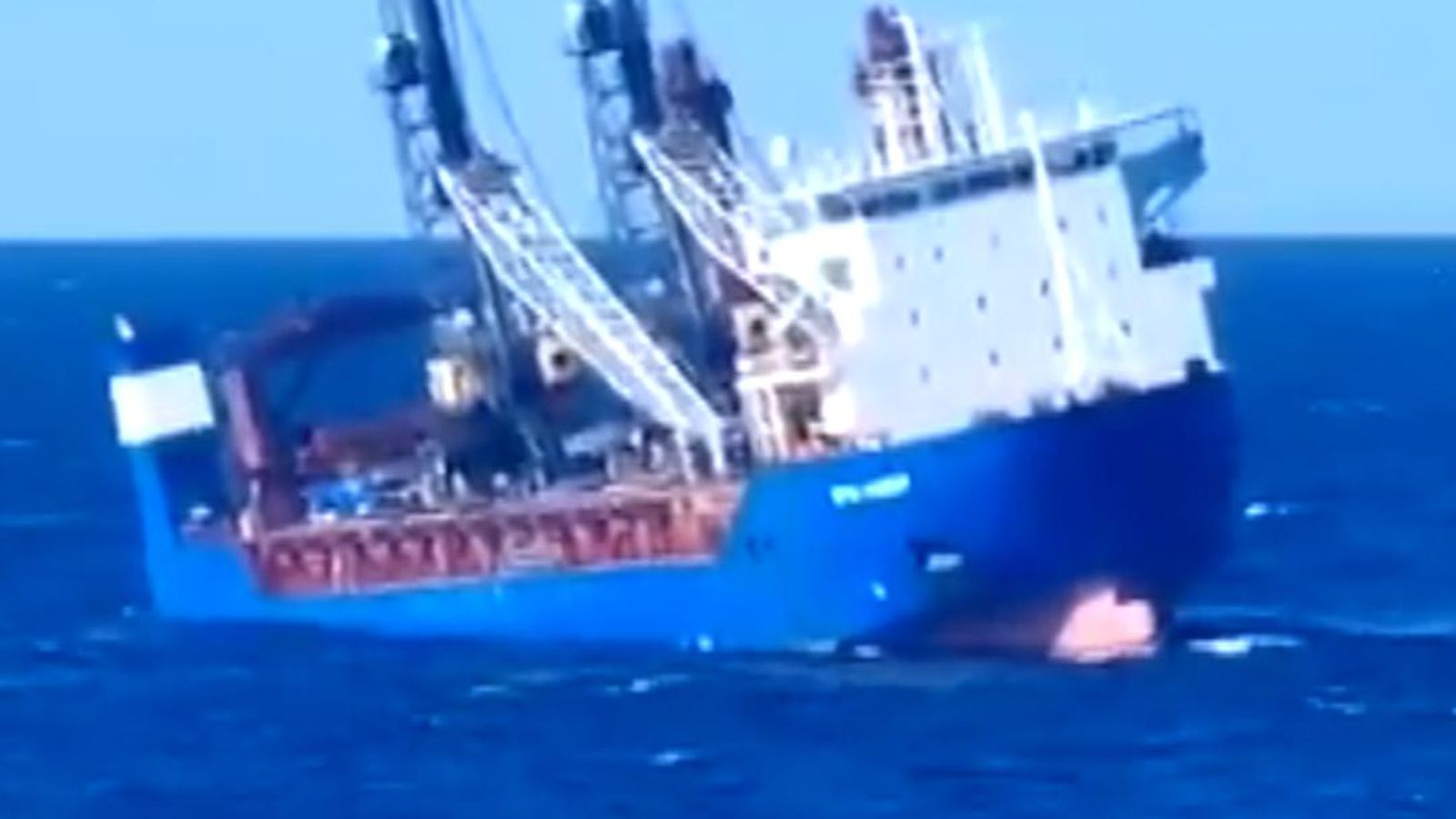 Russian ship sank was victim of 'act of terrorism', owner claims