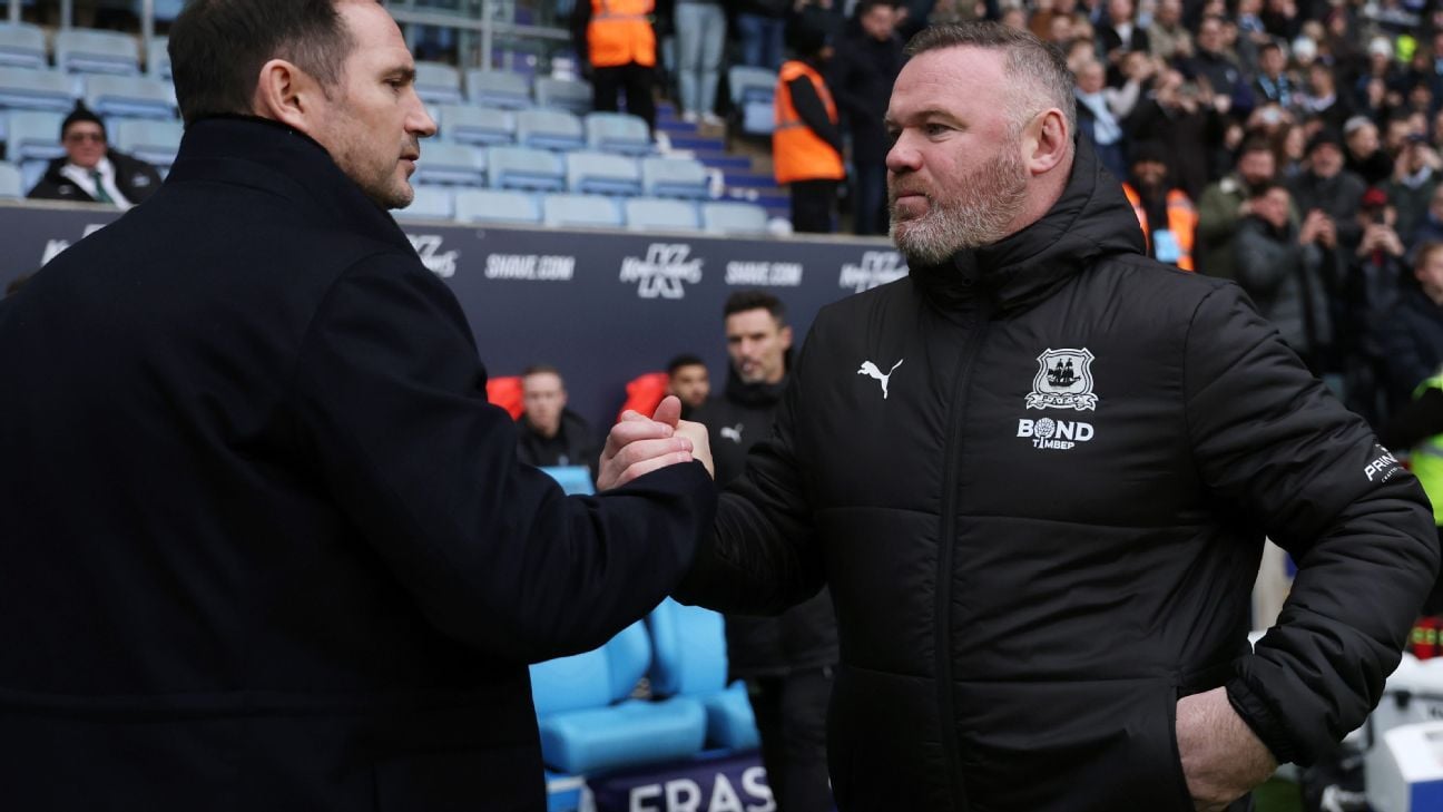 Frank Lampard shows Wayne Rooney support after Plymouth rout