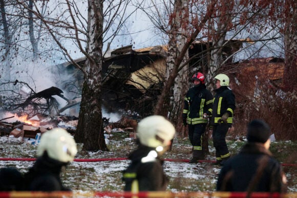 DHL Cargo Plane Crashes Near Vilnius Airport, Killing One