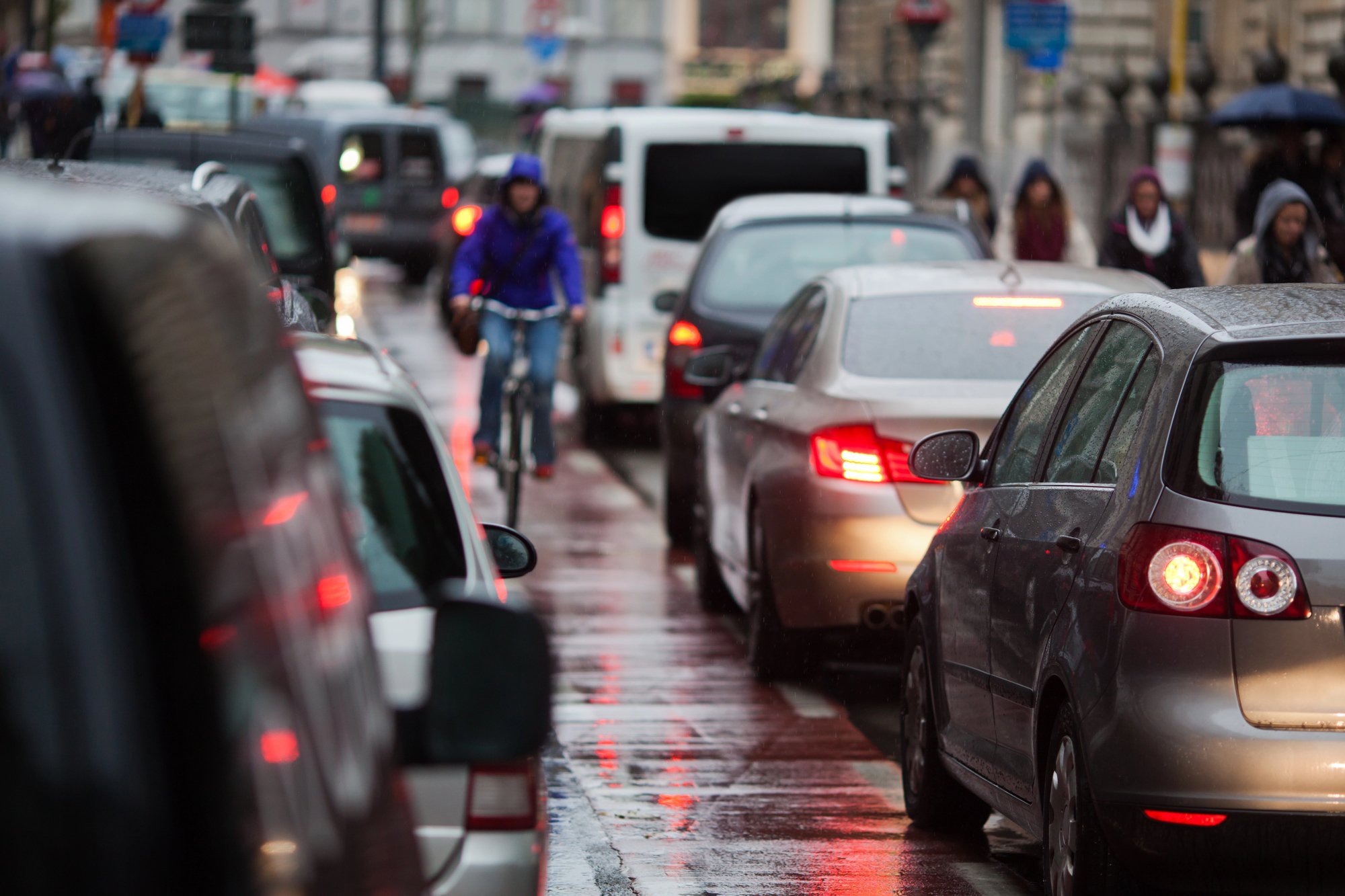 Traffic congestion up 8% this year, more jams outside rush hour