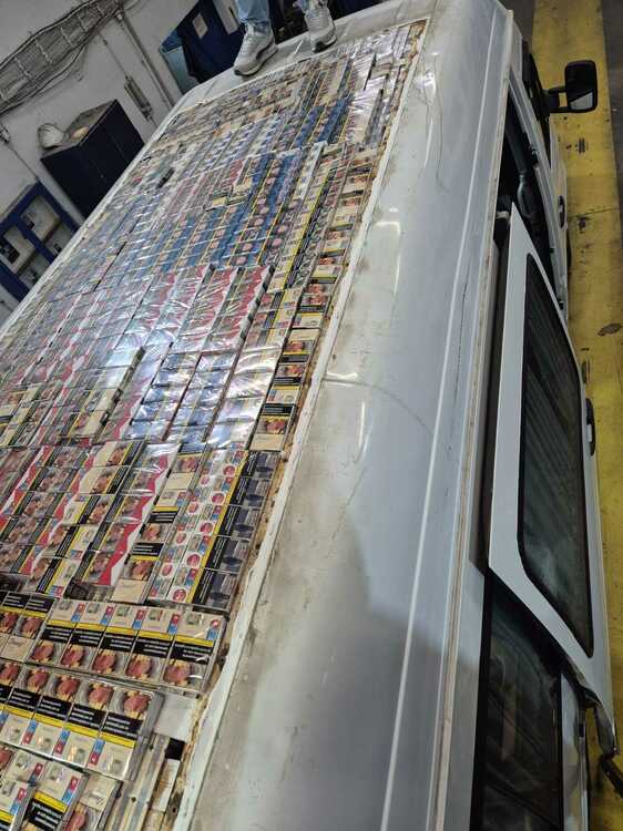 Customs Officers Find 70,000+ Illicit Cigarettes at Danube Bridge